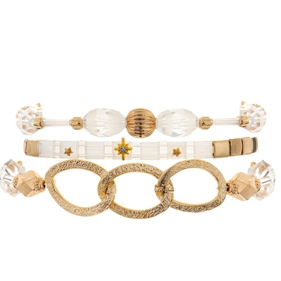 L'amitié unique attirent la richesse Lucky Handcraft Beads Tila Bracelets a placé pour Madame