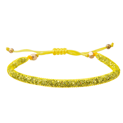 Corde colorée tissant les bracelets faits main facettés de perles de pierre gemme