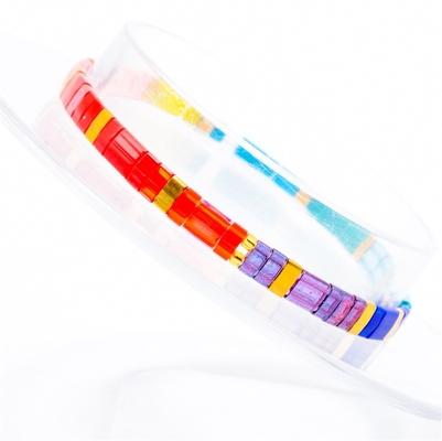 Couleur multiple de Bohème de Tila Miyuki Bead Friendship Bracelets