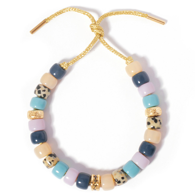Handcraft le bracelet de perles de forte, pierre naturelle d'ODM d'OEM a perlé des bracelets pour des femmes