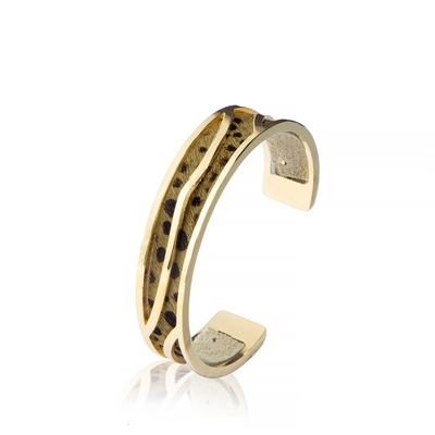 Manchettes en cuir faites main de crin, femmes en cuir de bracelets de couche multi
