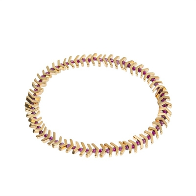 Hématite Crystal Bracelets extensible, bracelets perlés empilables de flèche de bout droit d'OEM