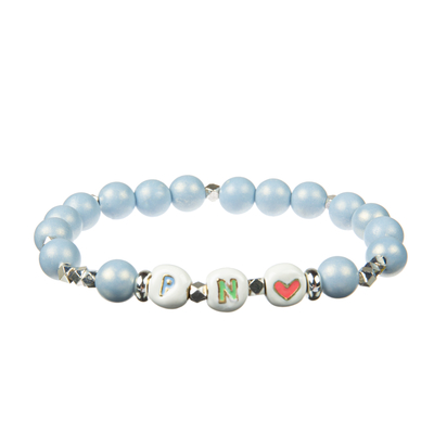 L'argent a déjoué les ensembles perlés de bracelets, 7,25&quot; Sterling Silver Bangles Set
