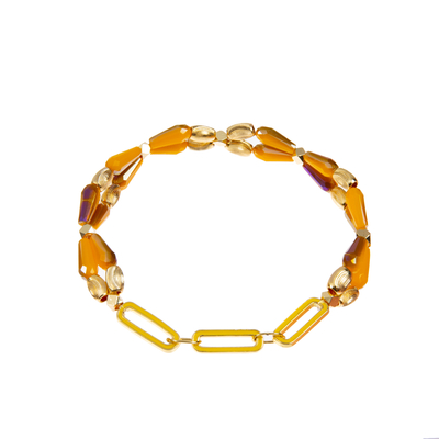 Larme Crystal Handmade Beads Bracelets Weaved pour des collections de Noël