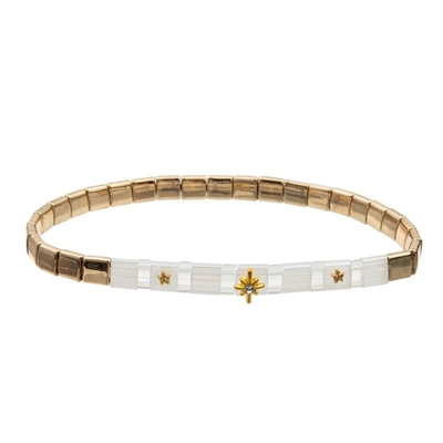 L'amitié unique attirent la richesse Lucky Handcraft Beads Tila Bracelets a placé pour Madame