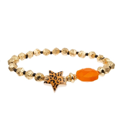 Hawaï dénomment le bracelet fait main de perles de Boho de thème d'Ocan pour des vacances de plage