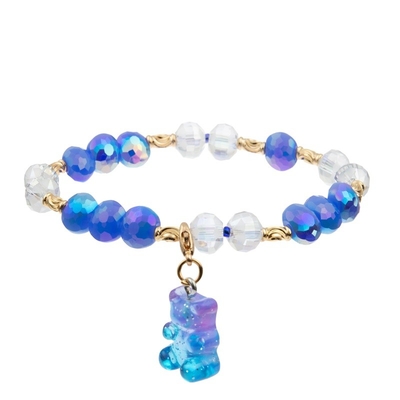 Cadeau de Brithday de couleur de sucrerie de bracelets de Jelly Bear Charm Handmade Beads pour la fille