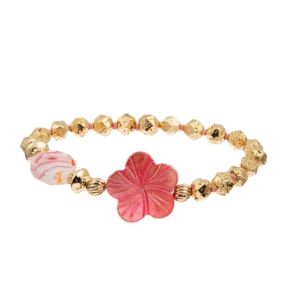 Hawaï dénomment le bracelet fait main de perles de Boho de thème d'Ocan pour des vacances de plage