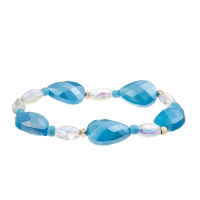 Bracelet de Crystal Glass Masterfully Crafted Beads pour l'amitié Lucky Jewelry de filles