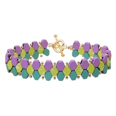 La main a ouvré l'émail coloré tissé perle l'amitié de bracelets abordable